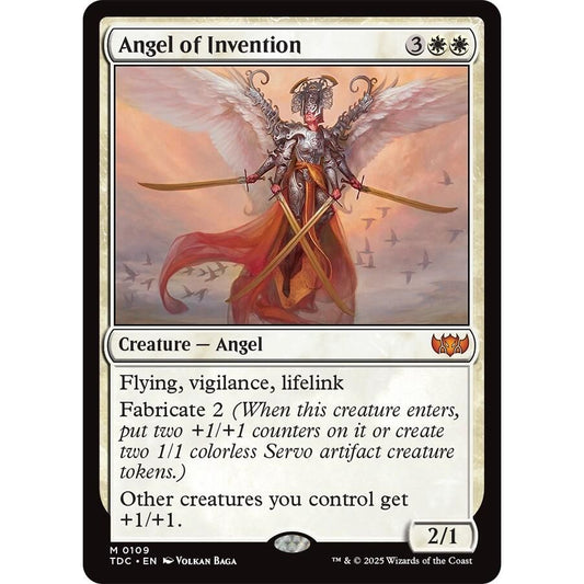Image for Angel of Invention (109) (TDC) - Magic: The Gathering