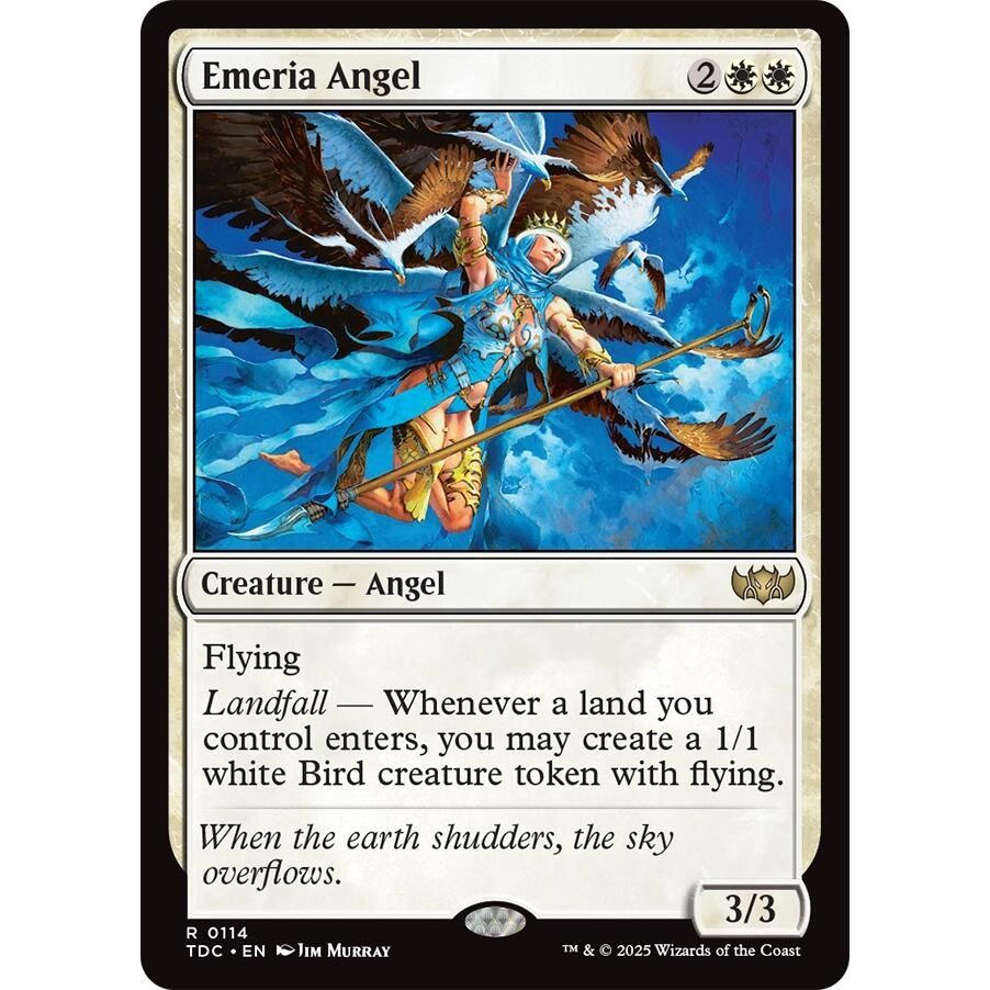 Image for Emeria Angel (114) (TDC) - Magic: The Gathering