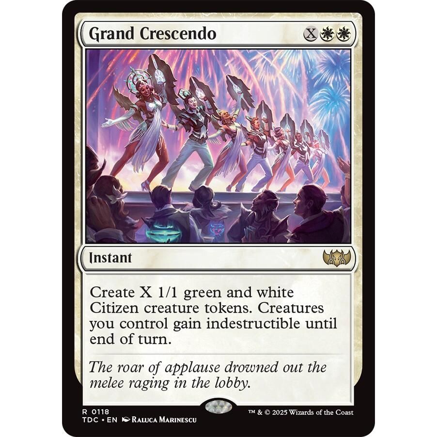 Image for Grand Crescendo (118) (TDC) - Magic: The Gathering