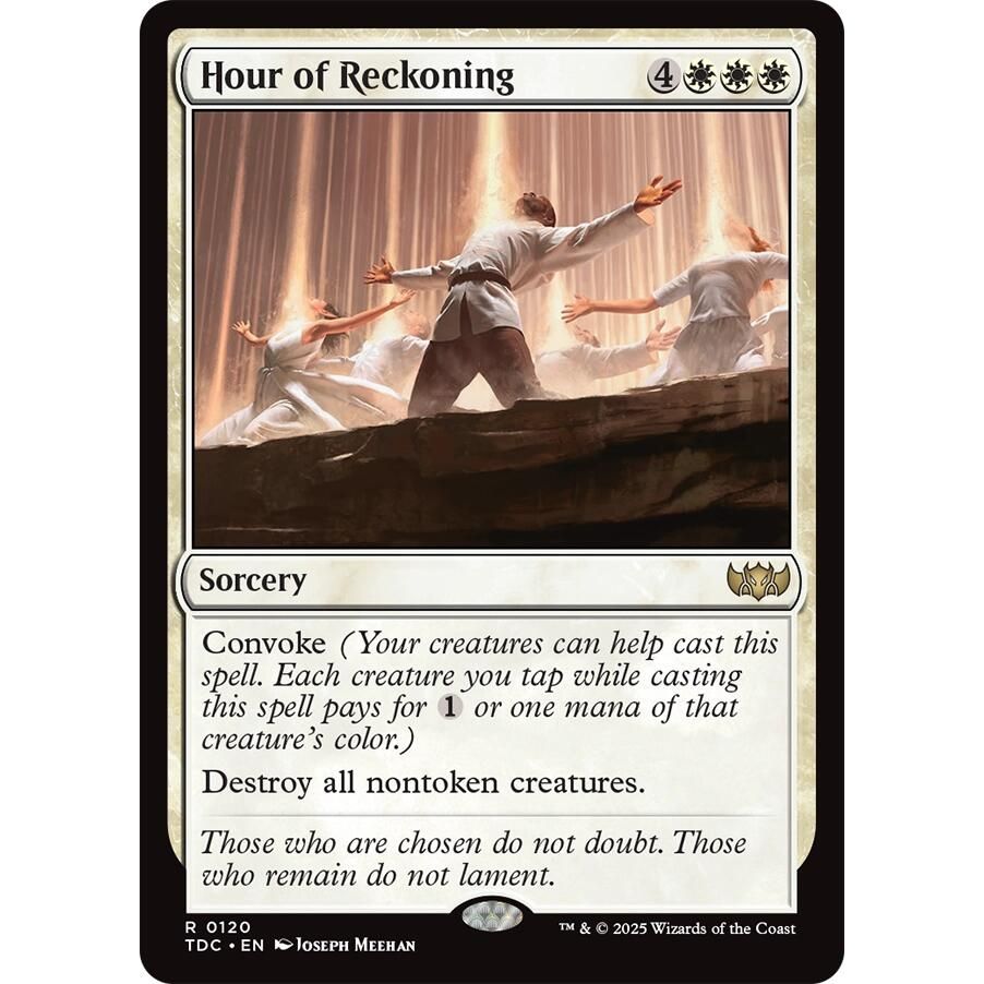 Image for Hour of Reckoning (120) (TDC) - Magic: The Gathering