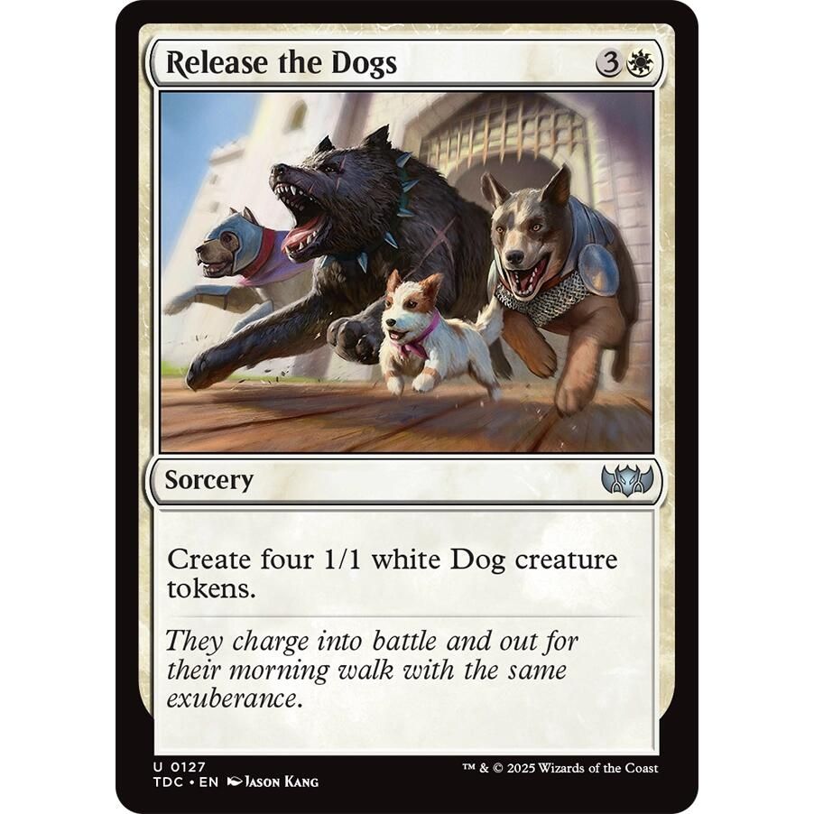 Image for Release the Dogs (127) (TDC) - Magic: The Gathering