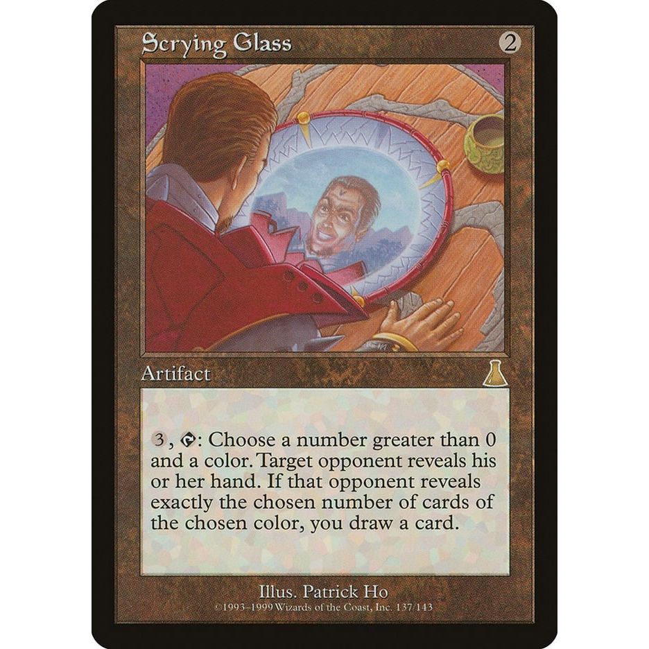 Image for Scrying Glass (137) (UDS) - Magic: The Gathering