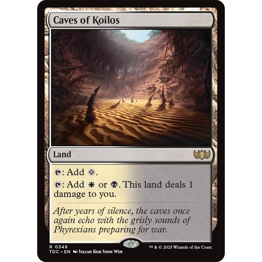 Image for Caves of Koilos (348) (TDC) - Magic: The Gathering