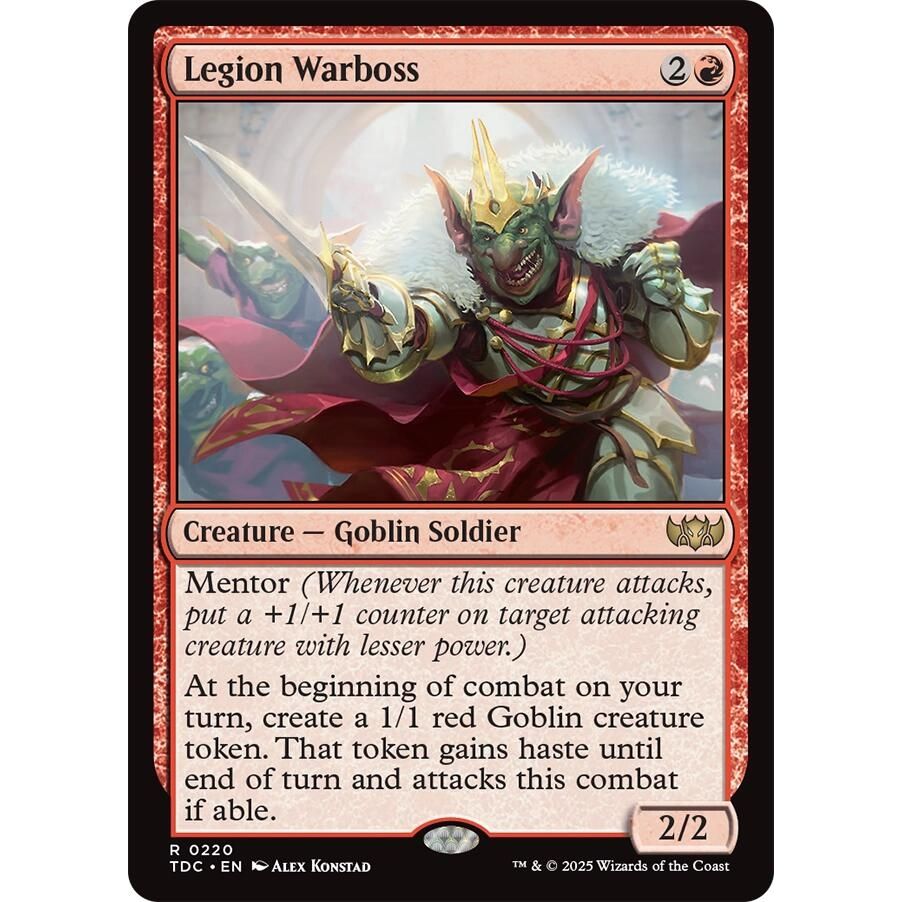 Image for Legion Warboss (220) (TDC) - Magic: The Gathering