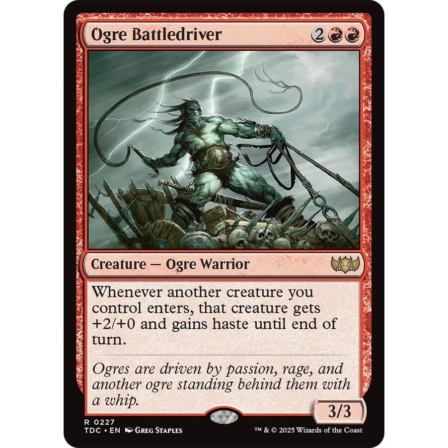 Image for Ogre Battledriver (227) (TDC) - Magic: The Gathering