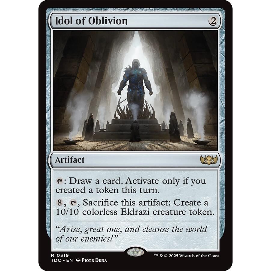 Image for Idol of Oblivion (319) (TDC) - Magic: The Gathering