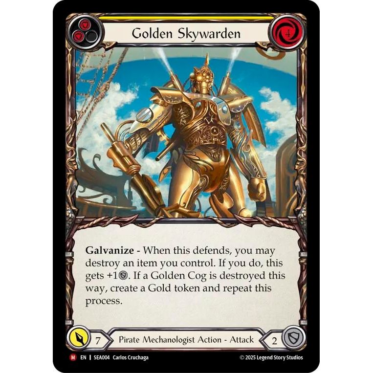 Image for Golden Skywarden (SEA004) - Flesh and Blood TCG