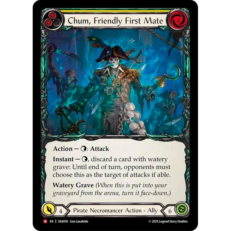 Image for Chum, Friendly First Mate (SEA050) - Flesh and Blood TCG
