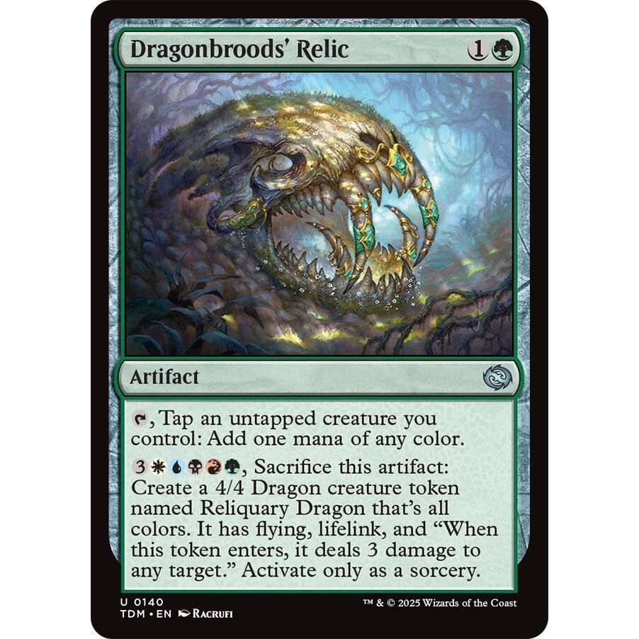 Image for Dragonbroods' Relic (140) (TDM) - Magic: The Gathering