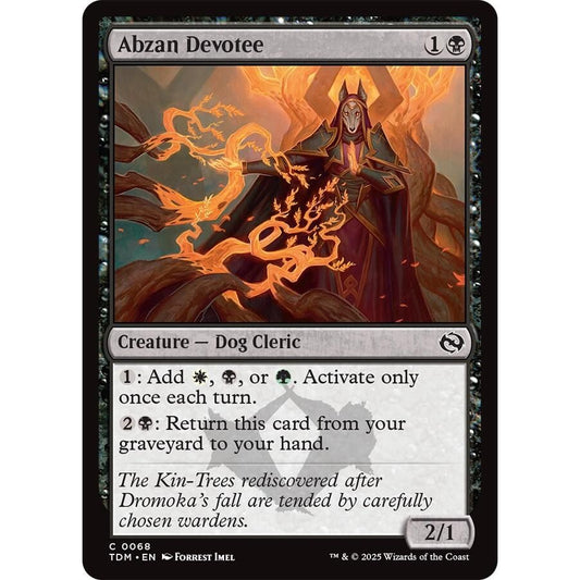 Image for Abzan Devotee (68) (TDM) - Magic: The Gathering