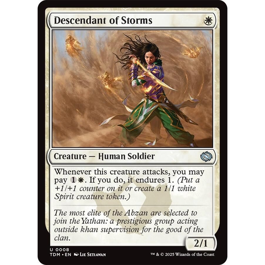 Image for Descendant of Storms (8) (TDM) - Magic: The Gathering