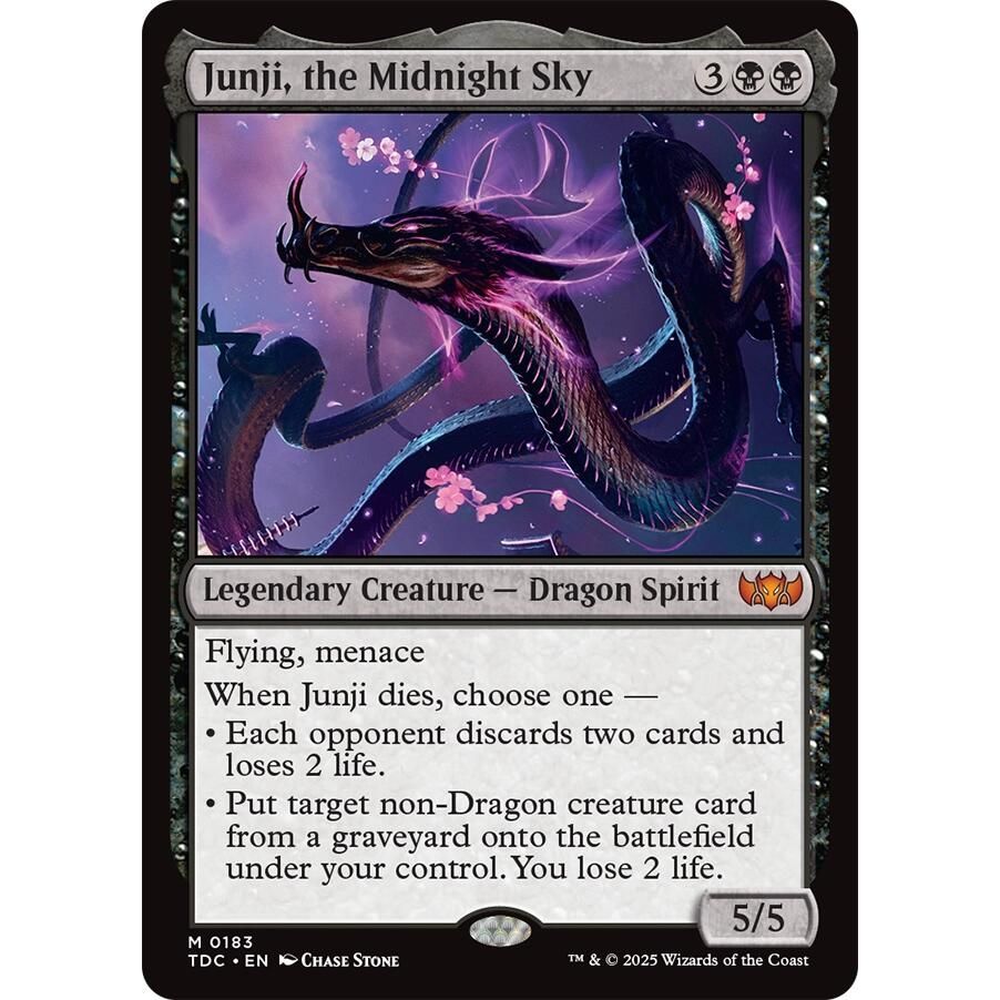 Image for Junji, the Midnight Sky (183) (TDC) - Magic: The Gathering