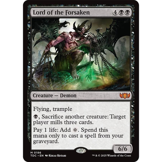 Image for Lord of the Forsaken (186) (TDC) - Magic: The Gathering