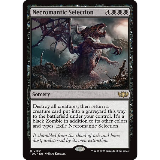 Image for Necromantic Selection (189) (TDC) - Magic: The Gathering