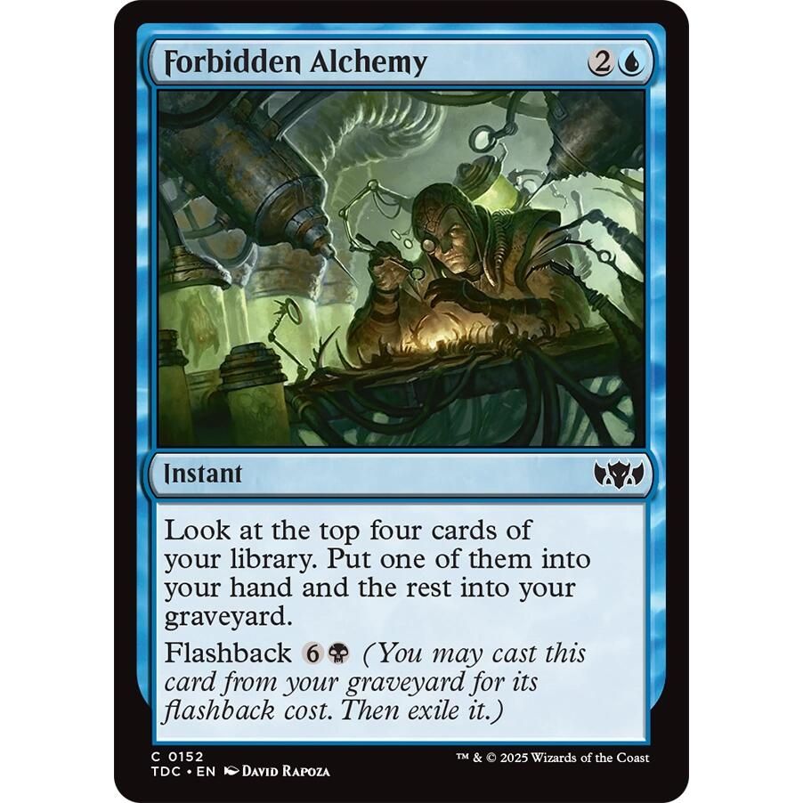 Image for Forbidden Alchemy (152) (TDC) - Magic: The Gathering