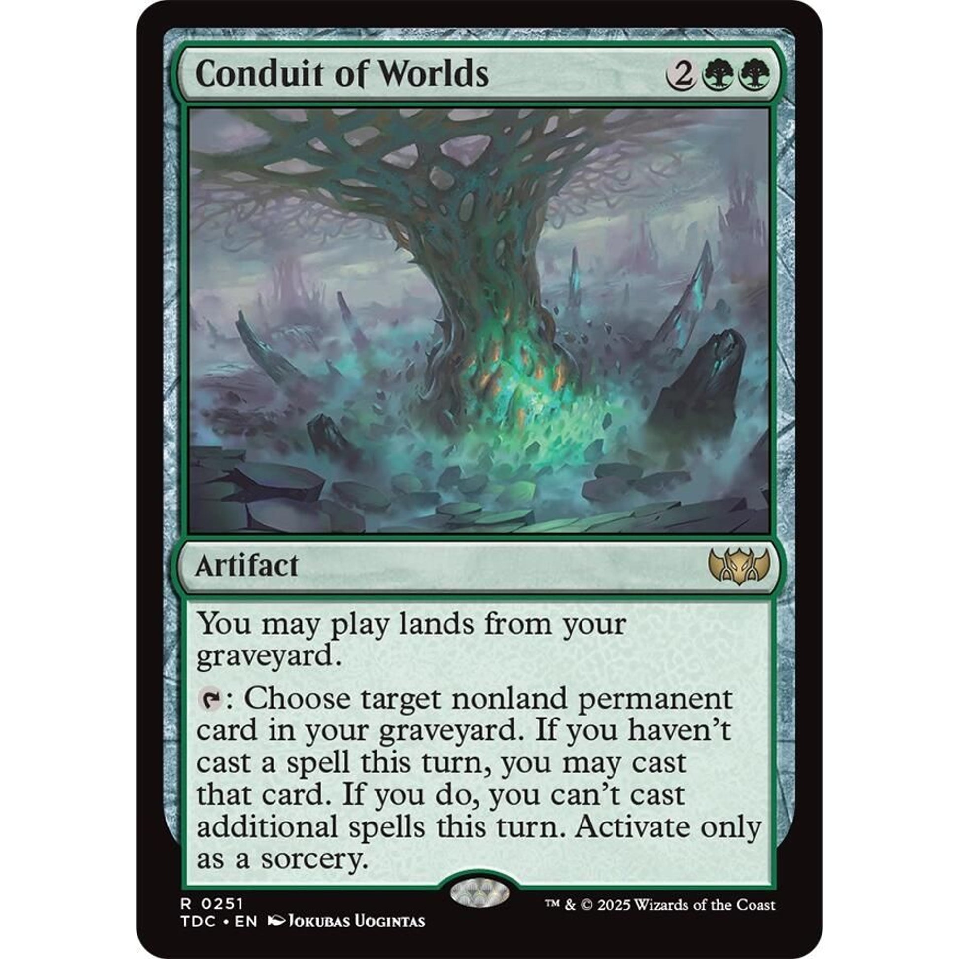 Image for Conduit of Worlds (251) (TDC) - Magic: The Gathering