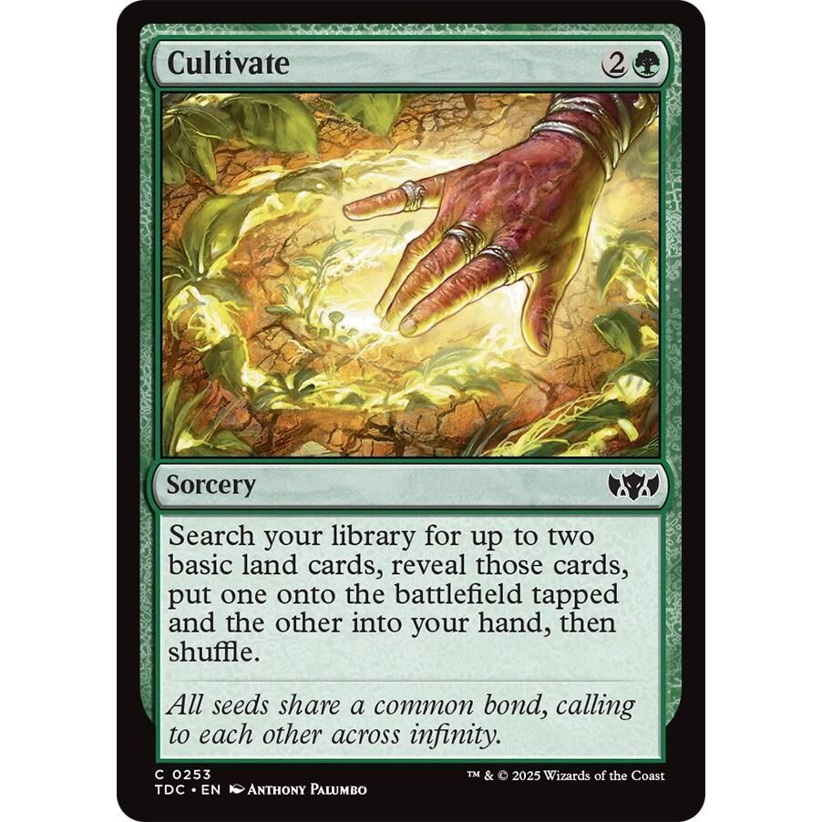 Image for Cultivate (253) (TDC) - Magic: The Gathering