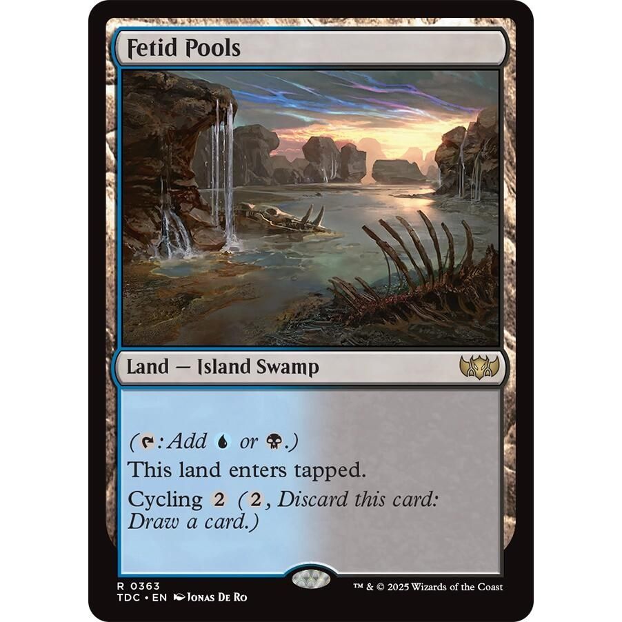 Image for Fetid Pools (363) (TDC) - Magic: The Gathering