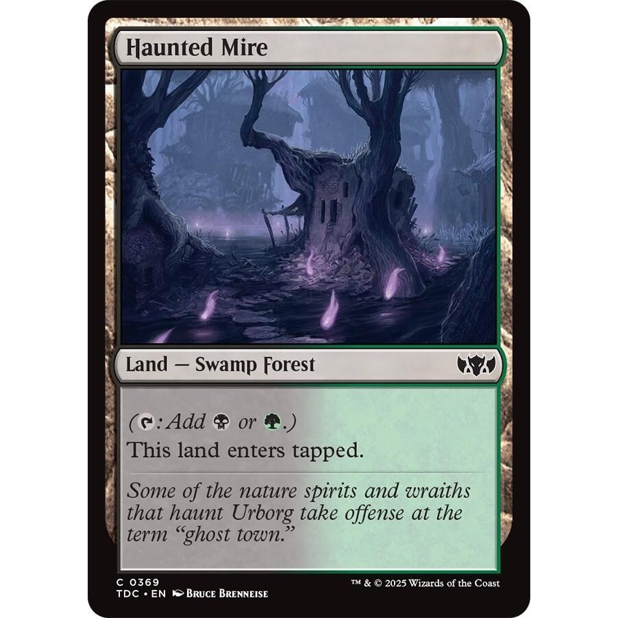 Image for Haunted Mire (369) (TDC) - Magic: The Gathering