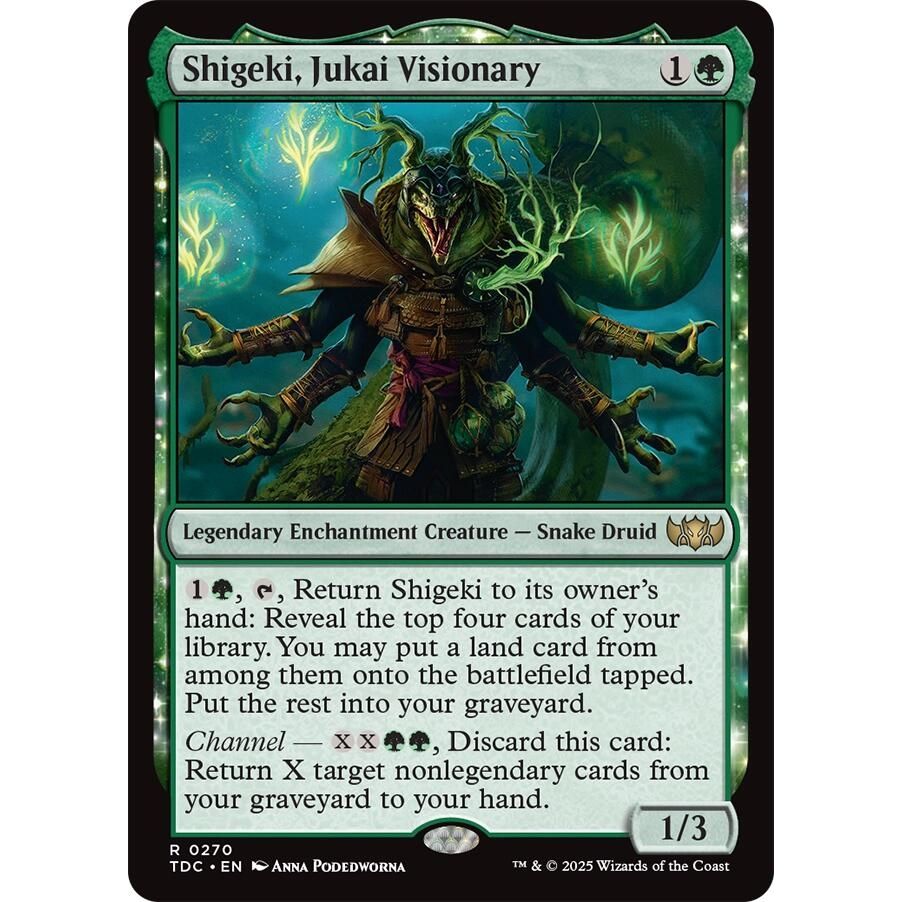 Image for Shigeki, Jukai Visionary (270) (TDC) - Magic: The Gathering
