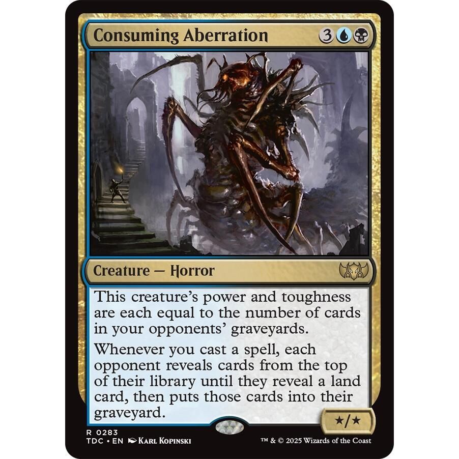 Image for Consuming Aberration (283) (TDC) - Magic: The Gathering