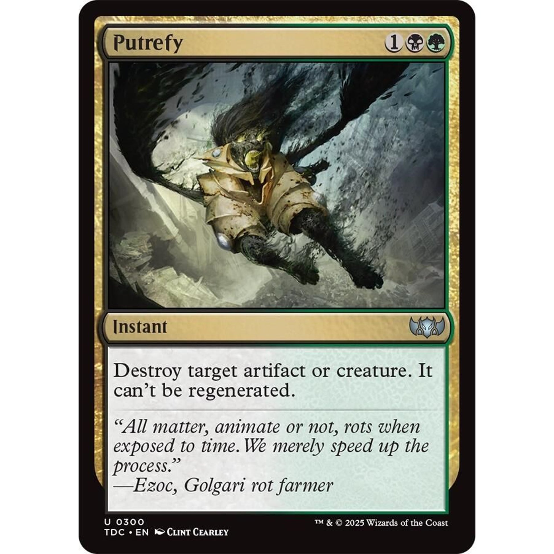 Image for Putrefy (300) (TDC) - Magic: The Gathering