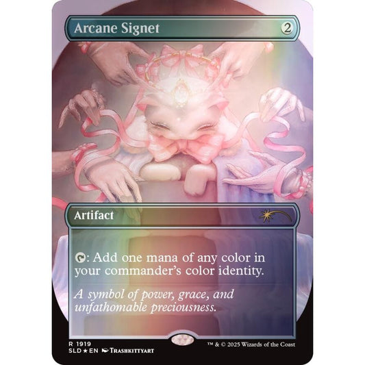 Image for Arcane Signet (1919) (Rainbow Foil) (1919) (SLD) - Magic: The Gathering