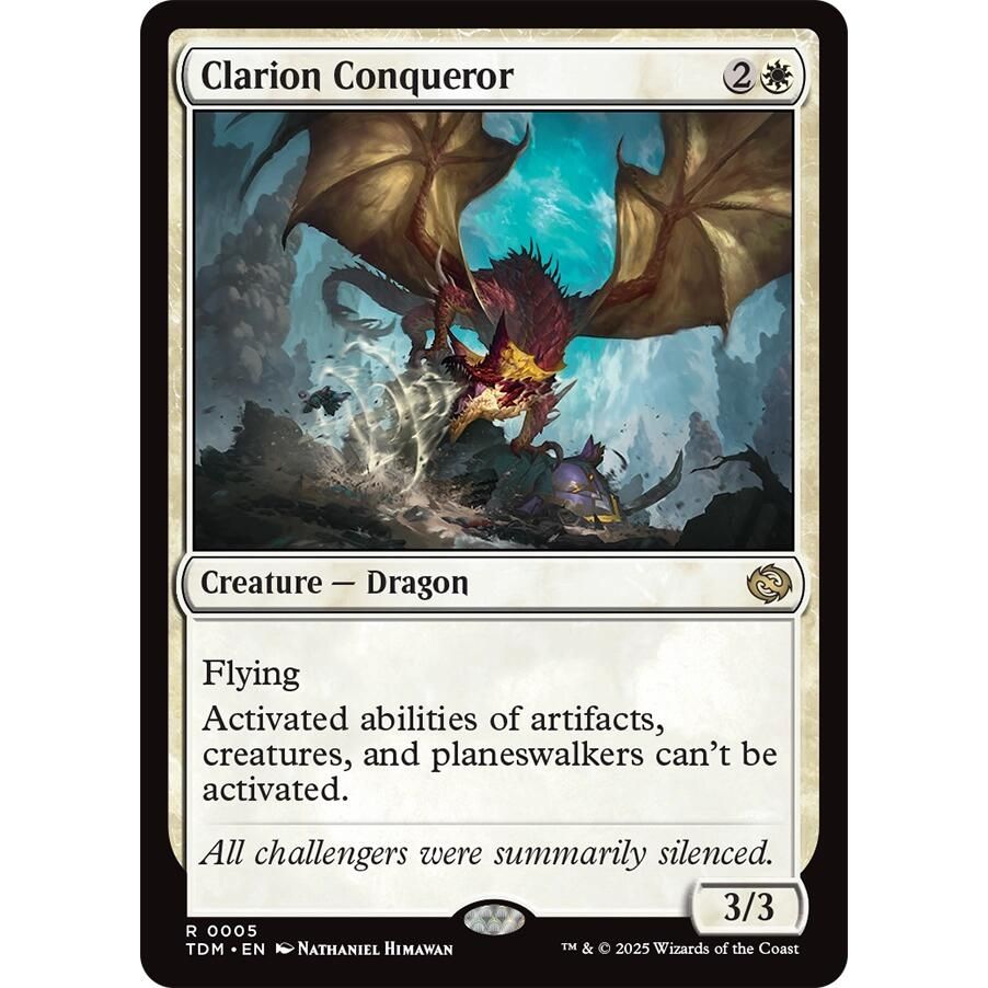 Image for Clarion Conqueror (5) (TDM) - Magic: The Gathering