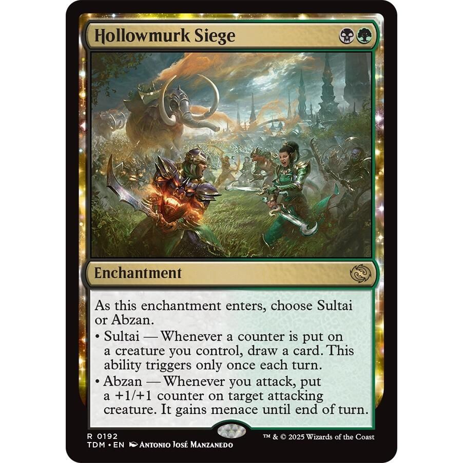 Image for Hollowmurk Siege (192) (TDM) - Magic: The Gathering