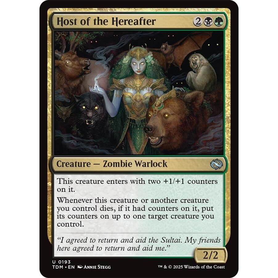 Image for Host of the Hereafter (193) (TDM) - Magic: The Gathering