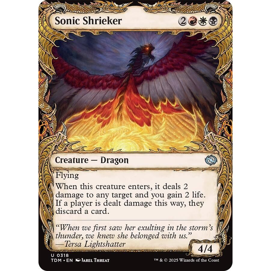 Image for Sonic Shrieker (Showcase) (318) (TDM) - Magic: The Gathering