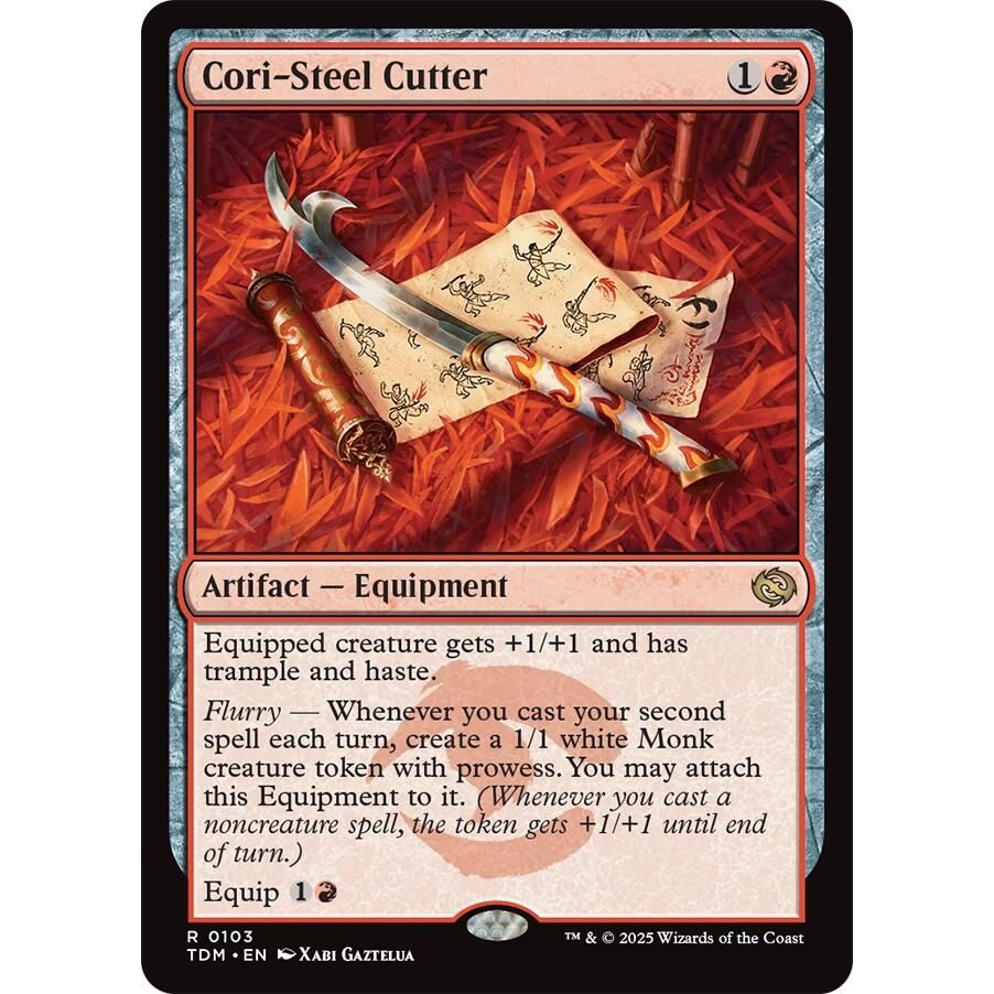 Image for Cori-Steel Cutter (103) (TDM) - Magic: The Gathering