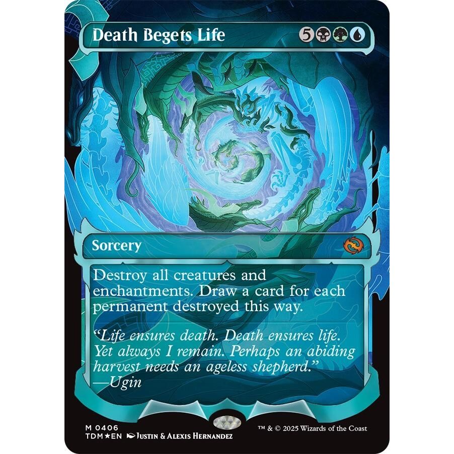 Image for Death Begets Life (Showcase) (406) (TDM) - Magic: The Gathering