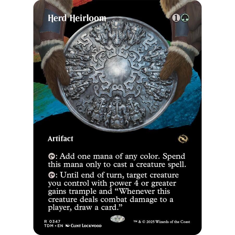 Image for Herd Heirloom (Borderless) (347) (TDM) - Magic: The Gathering