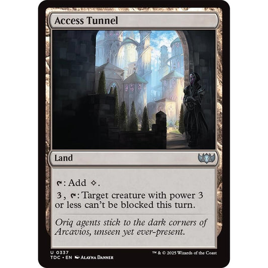 Image for Access Tunnel (337) (TDC) - Magic: The Gathering