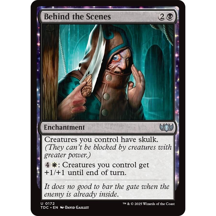 Image for Behind the Scenes (172) (TDC) - Magic: The Gathering