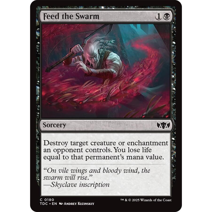 Image for Feed the Swarm (180) (TDC) - Magic: The Gathering