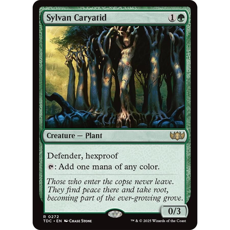 Image for Sylvan Caryatid (272) (TDC) - Magic: The Gathering