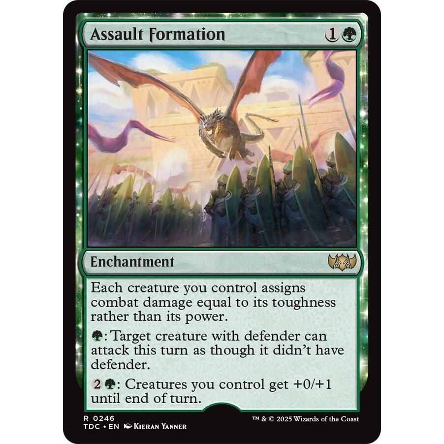 Image for Assault Formation (246) (TDC) - Magic: The Gathering