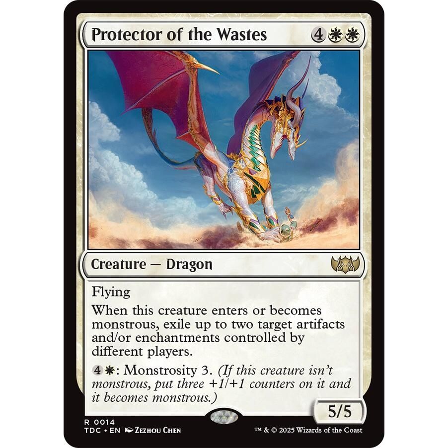 Image for Protector of the Wastes (14) (TDC) - Magic: The Gathering