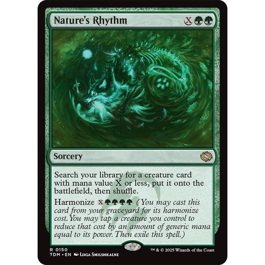 Image for Nature's Rhythm (150) (TDM) - Magic: The Gathering