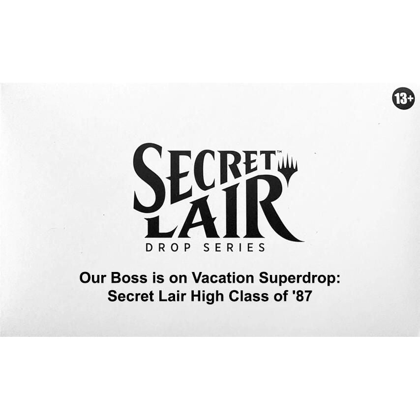 Image for Secret Lair Drop: Our Boss is on Vacation Superdrop: Secret Lair High Class of '87 - Non-Foil Edition - Magic: The Gathering