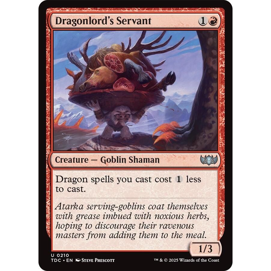 Image for Dragonlord's Servant (210) (TDC) - Magic: The Gathering