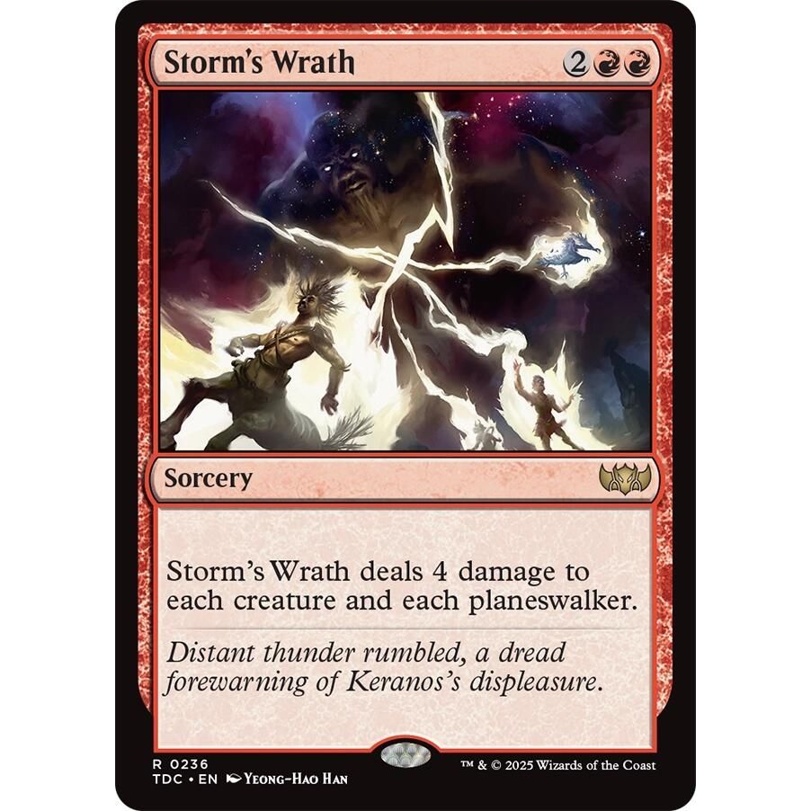 Image for Storm's Wrath (236) (TDC) - Magic: The Gathering
