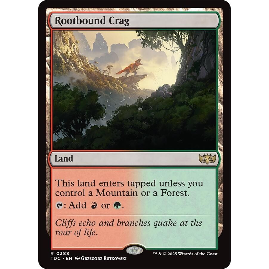 Image for Rootbound Crag (388) (TDC) - Magic: The Gathering
