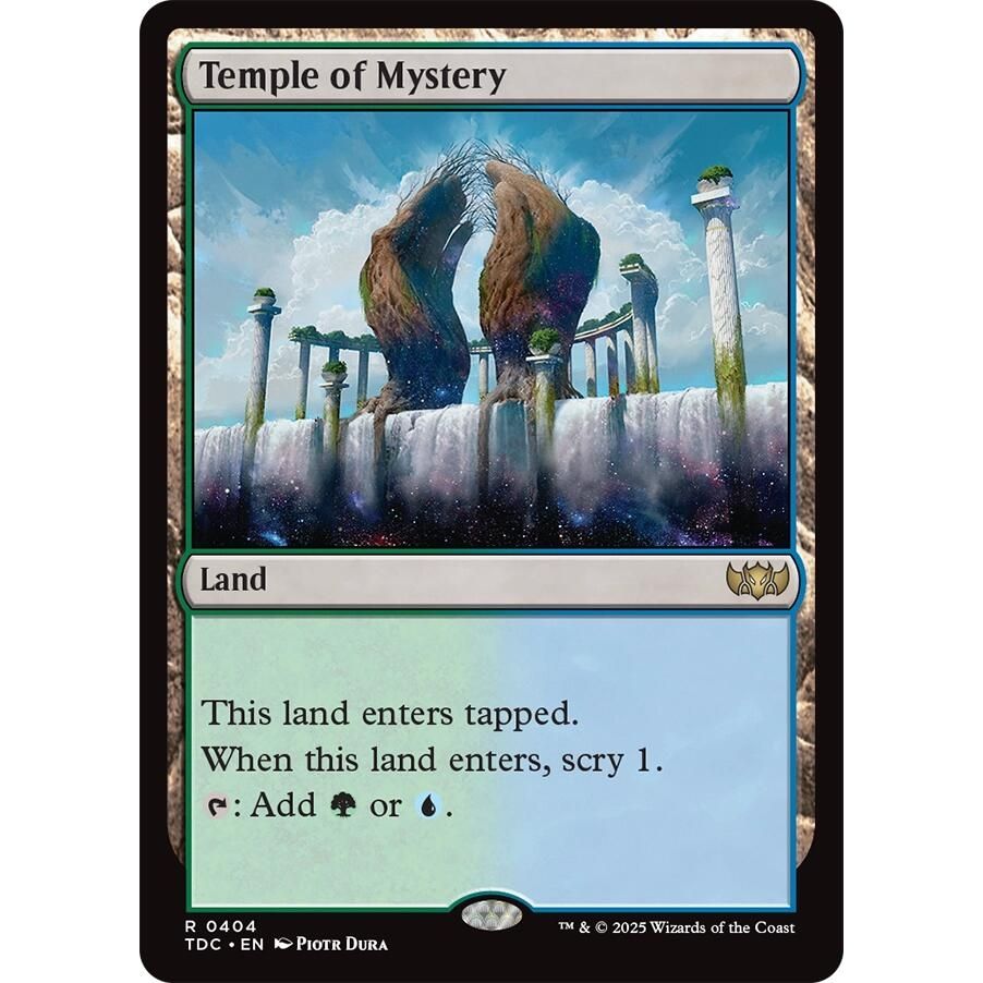 Image for Temple of Mystery (404) (TDC) - Magic: The Gathering