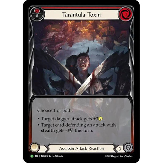 Image for Tarantula Toxin - FAB315 (FAB315) (PR) - Flesh and Blood TCG