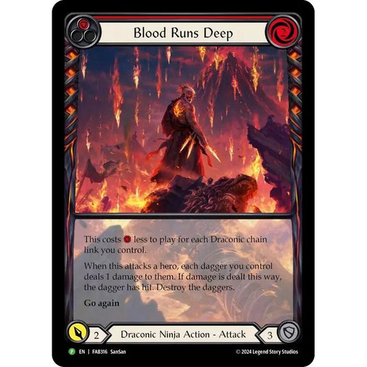 Image for Blood Runs Deep - FAB316 (FAB316) (PR) - Flesh and Blood TCG