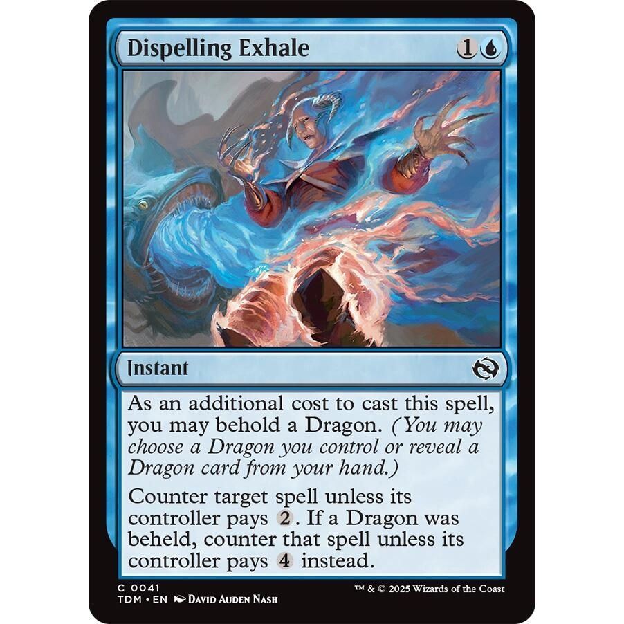 Image for Dispelling Exhale (41) (TDM) - Magic: The Gathering