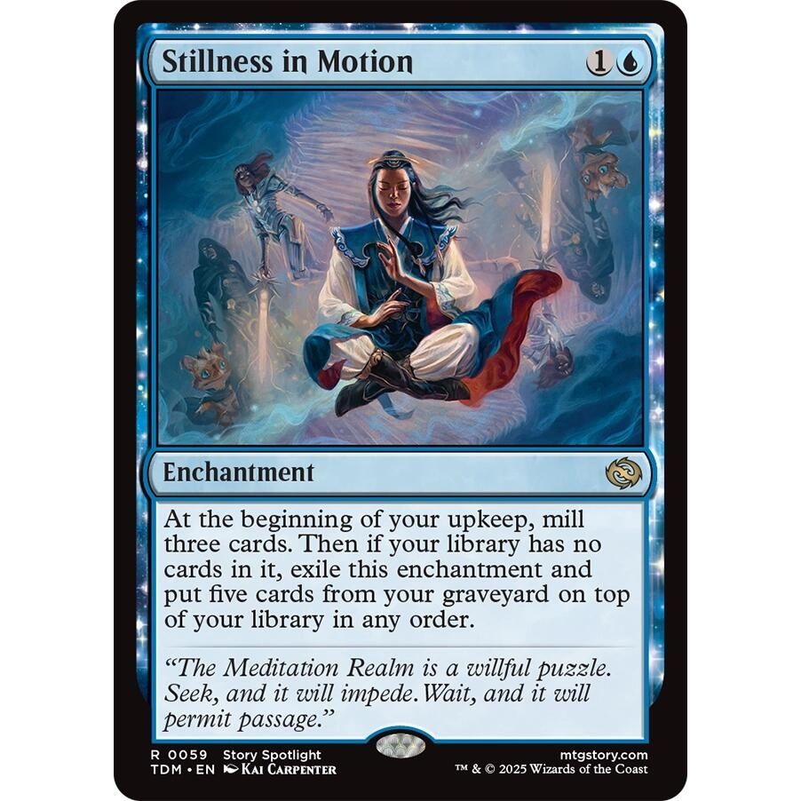 Image for Stillness in Motion (59) (TDM) - Magic: The Gathering
